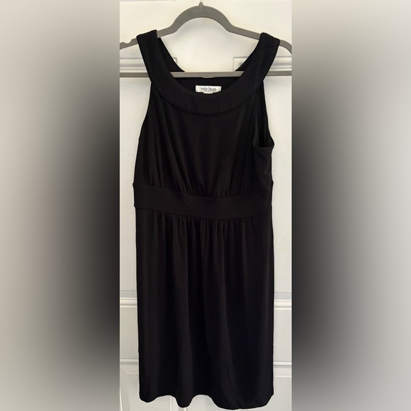 White House Black Market Elegant Black Sleeveless Dress - Picture 1 of 4